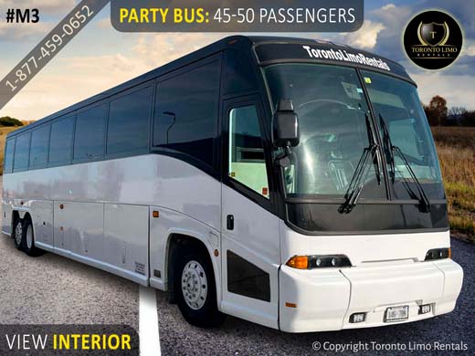 Party Bus 45 to 50 Passengers MCI3