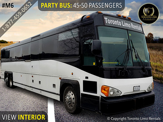 Party Bus 45 to 50 Passengers MCI6