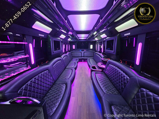 Luxury Limo Bus Image 6
