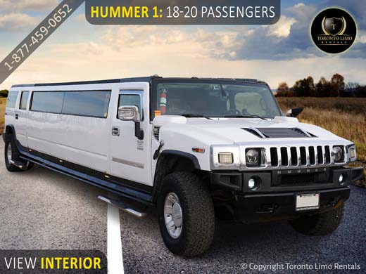 Elegant Hummer limousine service Toronto for special occasions