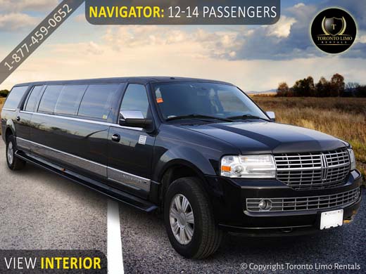 Corporate limo rentals in Toronto