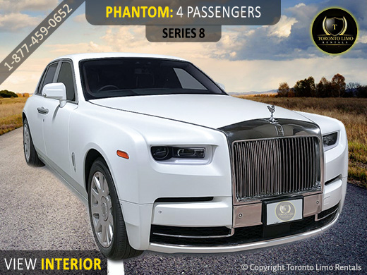 Rolls Royce Phantom Series 8 - 4 Passengers