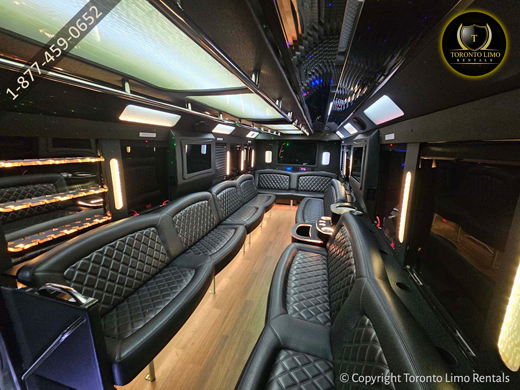 Luxury Limo Bus Image 12