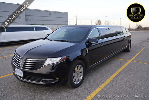 Black Lincoln MKT Limo Image 3