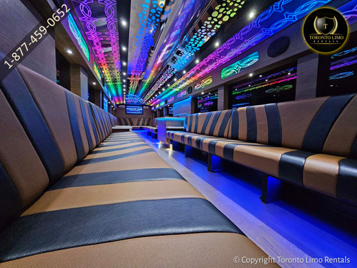Enjoy a night out in Toronto with our party bus service Image 12