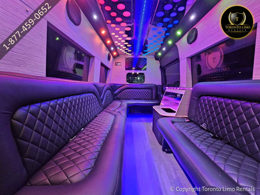 Latest Sprinter Party Bus Image 12
