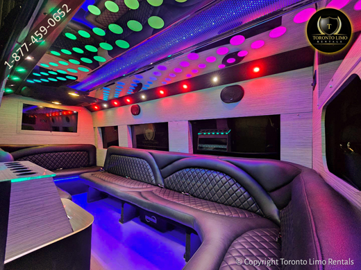 Latest Sprinter Party Bus Image 13