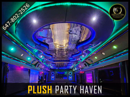 Etobicoke Wedding Party Bus