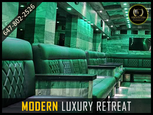 Oakville Wedding Party Bus